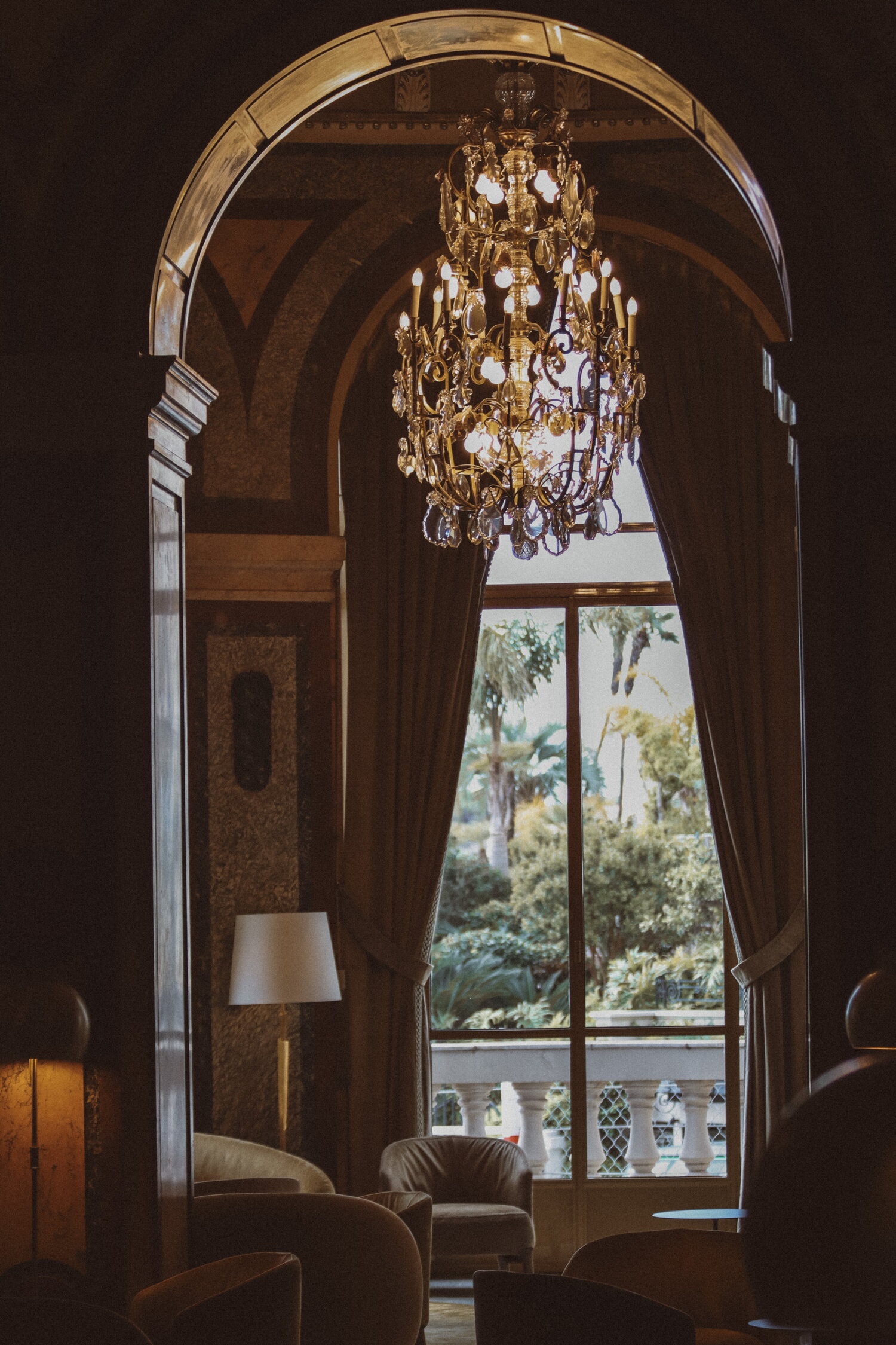 Kronleuchter im Casino von Monte-Carlo