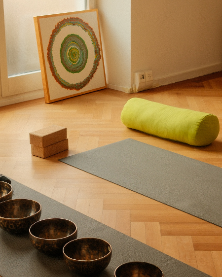 Yoga studio photo