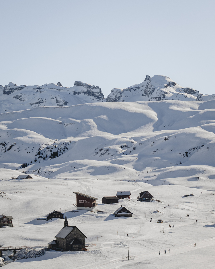 melchsee frutt winter Switzerland