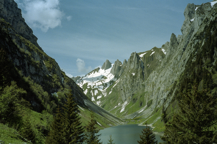 swiss alps view falensee